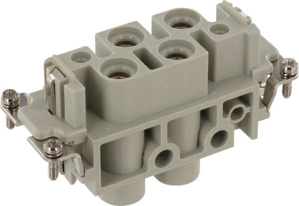 Harting Women's Insert K, 4/0 Screw 09380062711