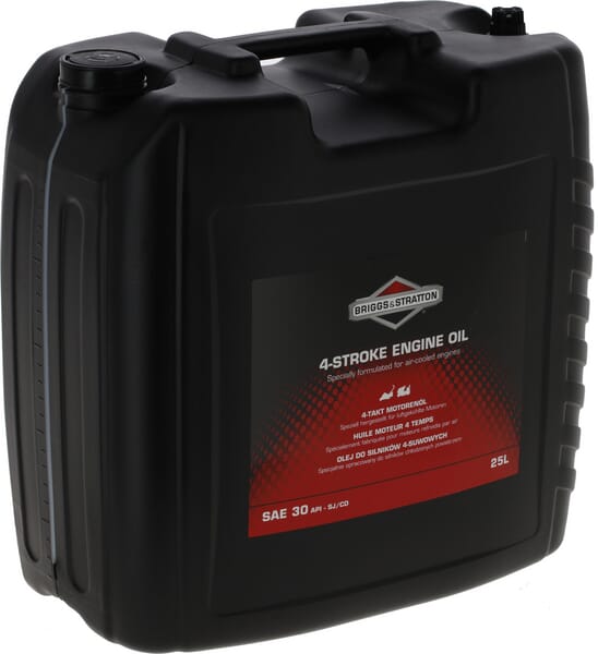 Briggs & Stratton Engine Oil, 25L, Mineral, Sae 30W By 100046E