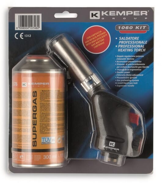 Kemper Group Blow Torch With Cartridge 1060Kit