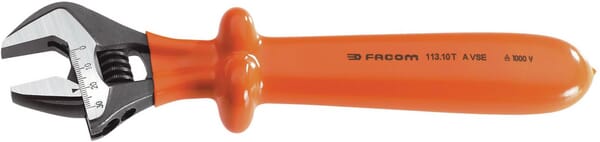 Facom Adjustable Spanner 8", 0-27Mm, 1138Tavse