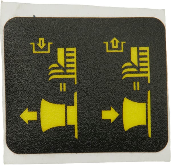 Stiga Friction Clutch Decal 1143614380