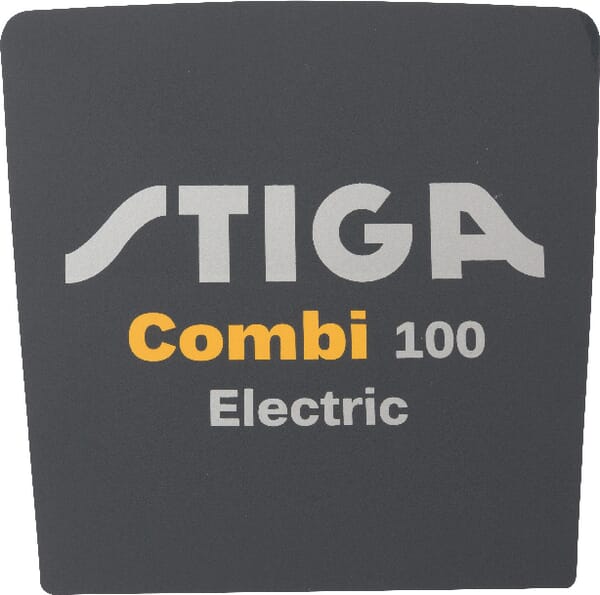 Stiga Decal "Stiga Combi 100 El" 1143685501