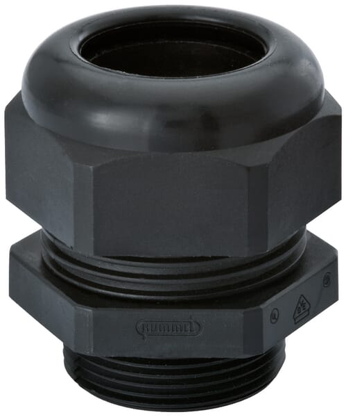Hummel Black Cable Gland M32x1.5; Pa; 1209320150