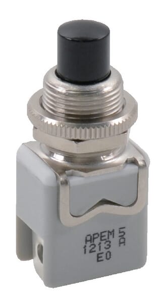 Apem Push Switch Mom 12Mm 1213A2