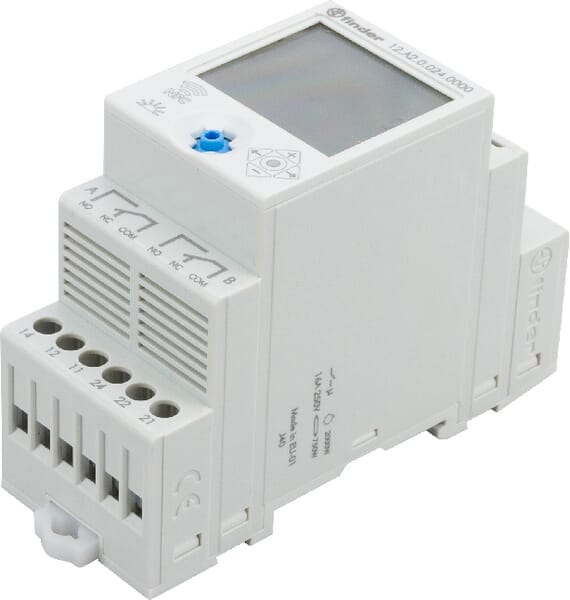 Finder Time Switch 2Co 16A 24Vac/Dc 12A200240000