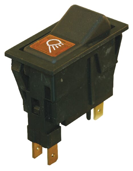 Cobo Light Rocker Switch, 0-I, Off-On, 4-Pin, Work 13380000