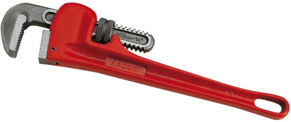 Facom Pipe Wrench 0-54Mm L:250mm/10", 134A10