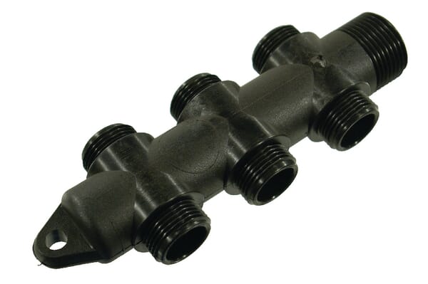 Arag manifold coupling with 3 or 6 connections