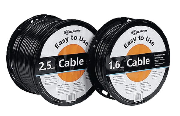 Gallagher Lead Out Cable 2.5Mm Soft 400M/Roll 162713Gal