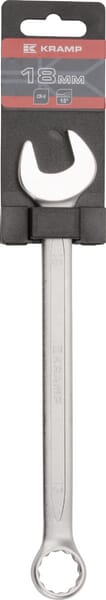 Kramp Combination Spanner 18Mm, 1802025018Kr