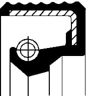 Seal BAX7 25x38x7 80NBR