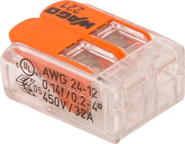 Wago Conductor Terminal Block 2 221412