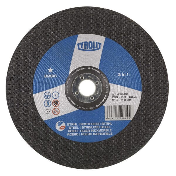 Tyrolit Grinding Disc Basic St-Ss 115X6 222858