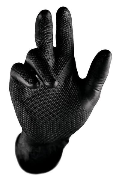 Grippaz Black Gloves Ambi Grip 67-246 Size 11 246Bk11