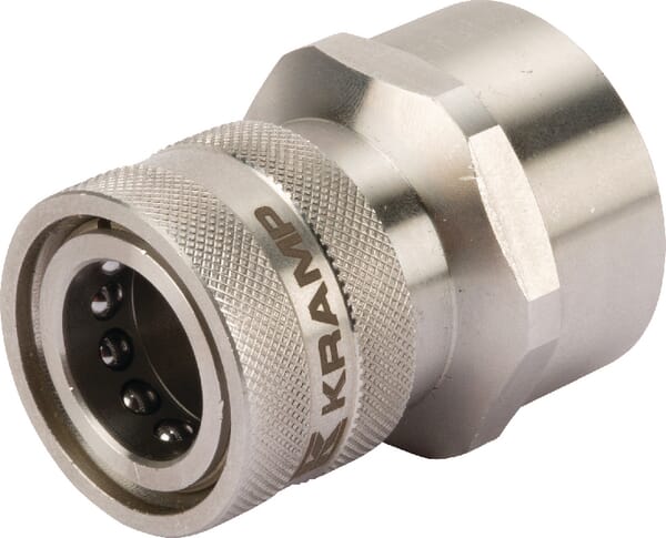 Kramp Female QR coupling diameter 18.2mm x F 3/8" SS 2704380KR