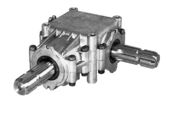 Gearboxes and Support bearings