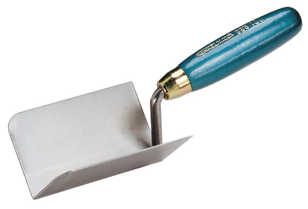 Jung-Henkelmann Corner Trowel 90° Stainless Steel 28510000