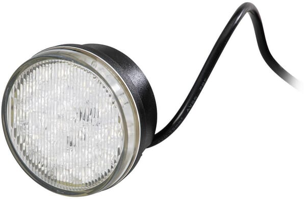 Hella Light/Yellow/White Direction And Position Led, Front, Round, 12V, /, Bolt On, Diameter 83Mm, 25 Led's, 2Be980691001