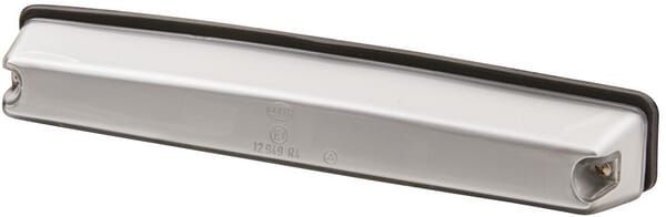 Hella Light/White Number Plate 5W, Rectangular, 12/24V, Bolt On, 260X39x45mm, 2Ka001610001