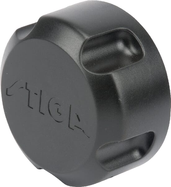 Castelgarden Black Wheel Hub Cover, 3221102390