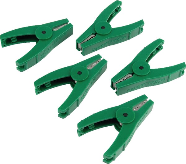 Gallagher Green Crocodile Clips 5X 400211Gal
