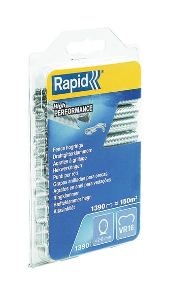 Rapid Hog Rings, Vr16 Galvanised 40108799