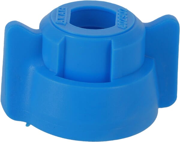 Arag Blue Nozzle Cap, Bayonet, Sw10, With Gasket, 25 Pack, 40290204P025