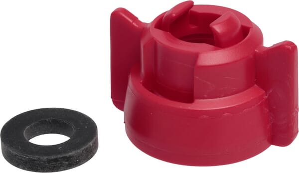 Arag Nozzle cap, bayonet, SW10/8, red, with gasket, 25 pack, 40299003P025