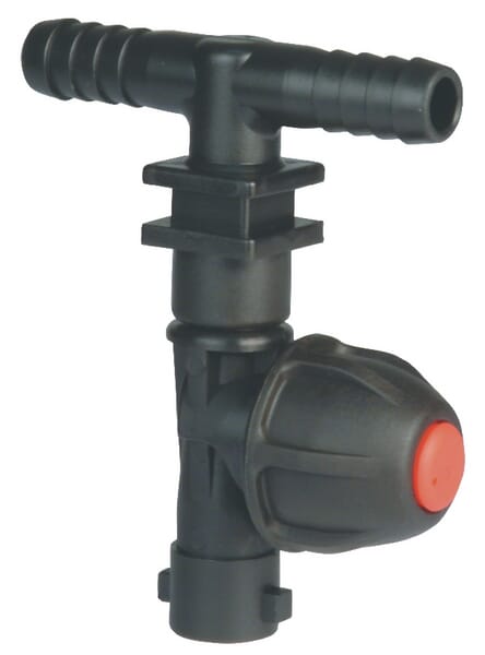 Arag Nozzle Holder Iso Dcv Double 3/8" Hose Tail 413221