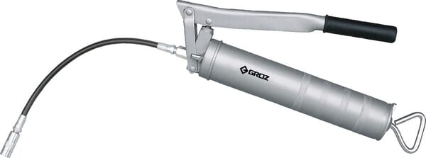 Groz Grease Gun Basic, Lever With Flexi Hose, 42521Groz