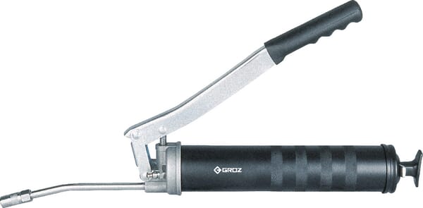 Groz Grease Gun, Lever With Solid Tube, 42701Groz