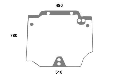 Kramp Rear Window 44911821N