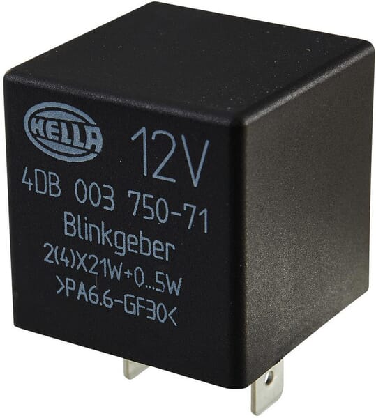 Hella Flasher Relay 12V, 3-Pin 4Db003750711