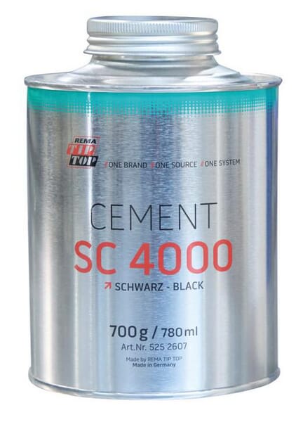 Rema Tip Top Black Cement Sc4000 Cfc-Free 0.7Kg 5252607