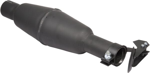 Exhaust silencer designed for Fiatagri