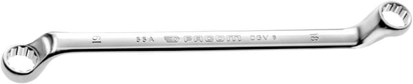 Facom Double Ended Ring Spanner 17X19mm, 55A17x19