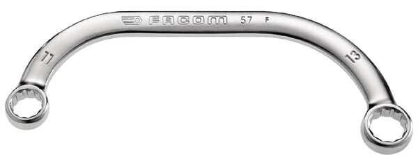 Facom Half Moon Ring Spanner 11X13mm, 5711X13