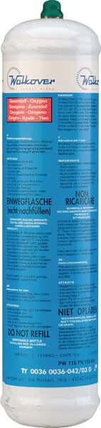 Kemper Group Oxygen Bottle 110L Non-Rechargeable 571Kem