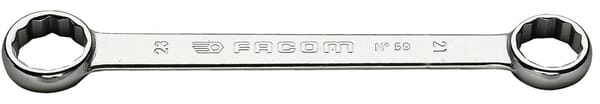 Facom Double Ended Ring Spanner 16X17mm, 5916X17