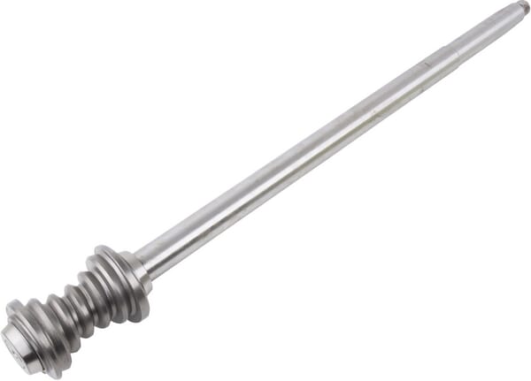 Steering shaft with nut