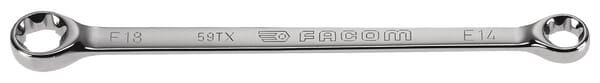 Facom Double Ended Ring Spanner 14X18mm, 59Tx14x18