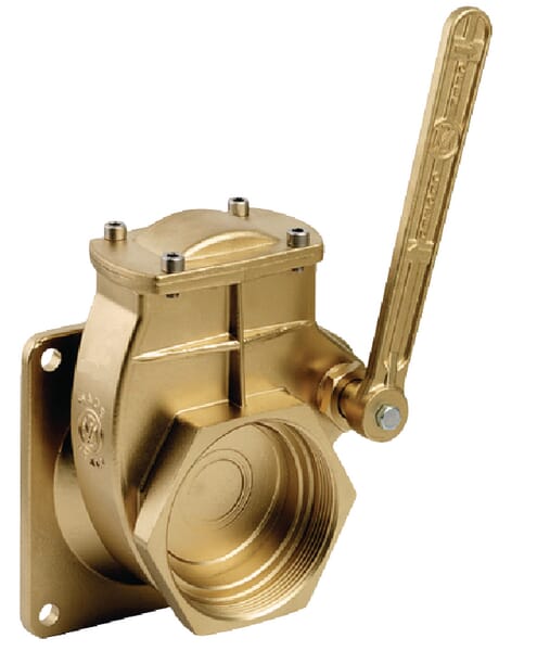 Mz Lever Gate Valve With 1 Flange 6" 6000035