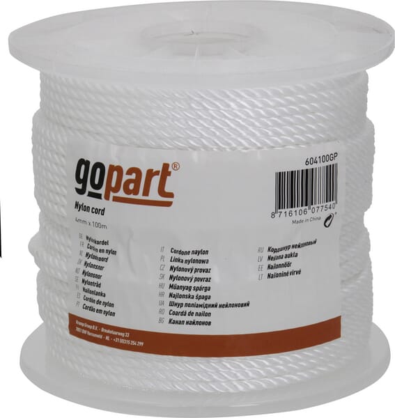 Gopart Nylon Cord 4Mm X 100M 604100Gp