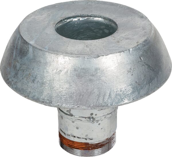 Kramp Men's 6" With 2 1/2" Thread 6106025Z