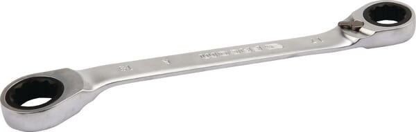 Facom Double Ended Ratchet Spanner 17X19mm, 6517X19