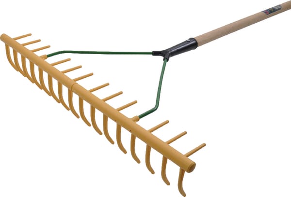 Atlas 16-Tine Pl. Rake+64Cm Handle 656086