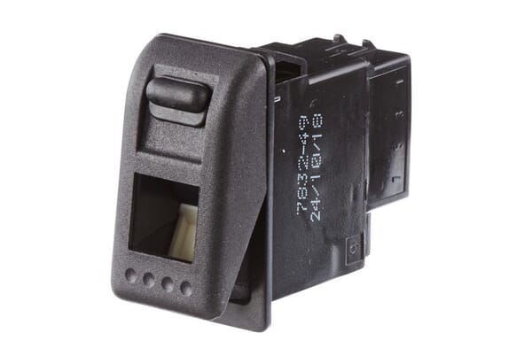 Hella Rocker Switch, I-0, 8-Pin, With Comfort Function/Safety Switch 6Rh007832491
