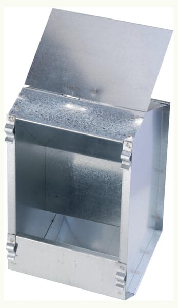 River Galvanised Rabbit Feeder Single 740132A