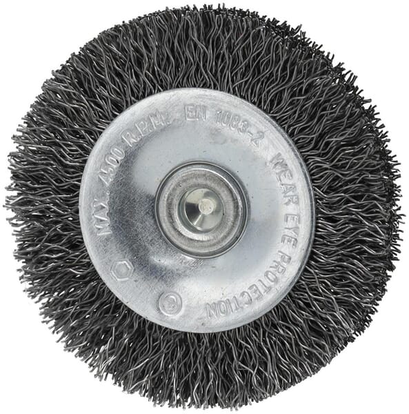 Hikoki Round Brush 50Mmx0.3 Crimped Wire 6Mm Shank 751319