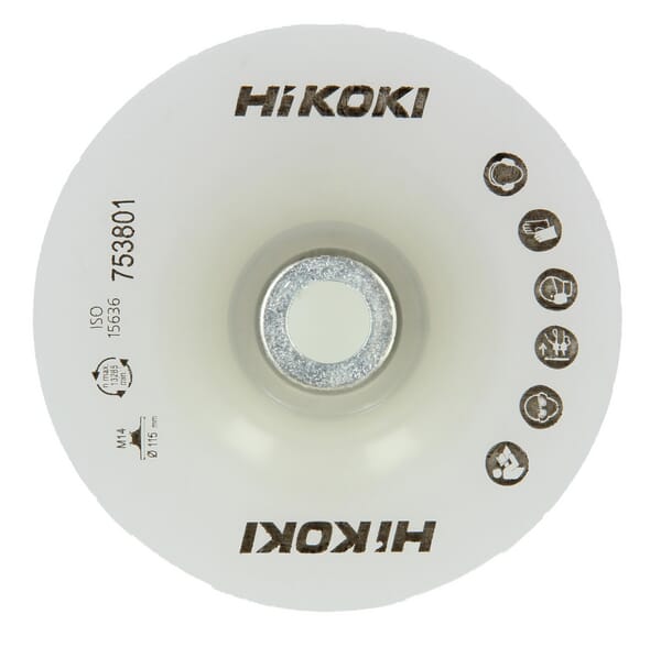 Hikoki Disc Pad+Nut 115Mm 753801